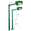 cột đèn sân tennis NC-01
