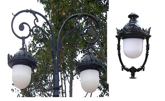 đèn sân vườn nữ hoàng