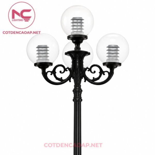 Tay Chùm Đèn Sân Vườn 3 Bóng CH-04-3