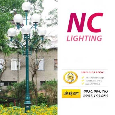Cột đèn sân vườn tại Vĩnh Phúc