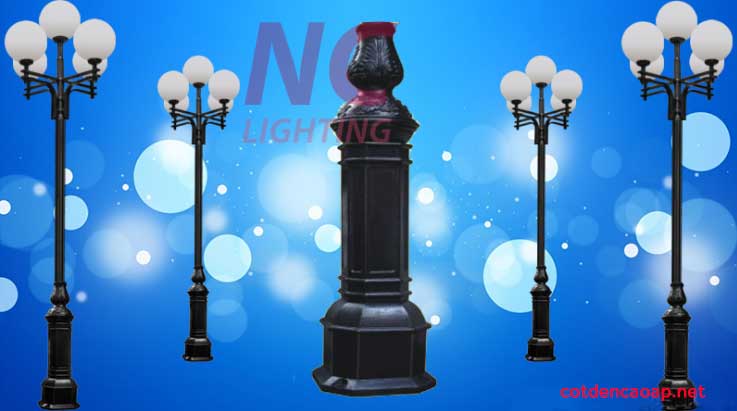 Cột đèn sân vườn giá rẻ Nghệ An