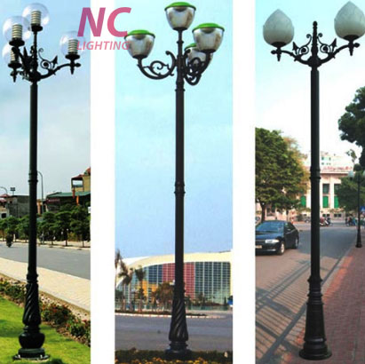 Cột đèn sân vườn tại Lạng Sơn