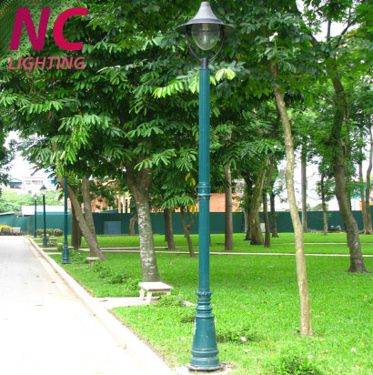 Cột đèn sân vườn tại Hà Giang 