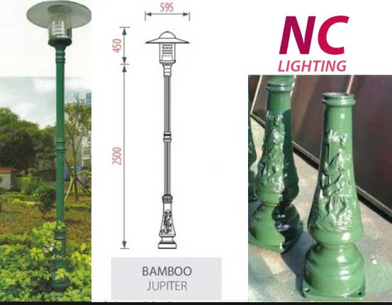 Cột đèn sân vườn Bamboo