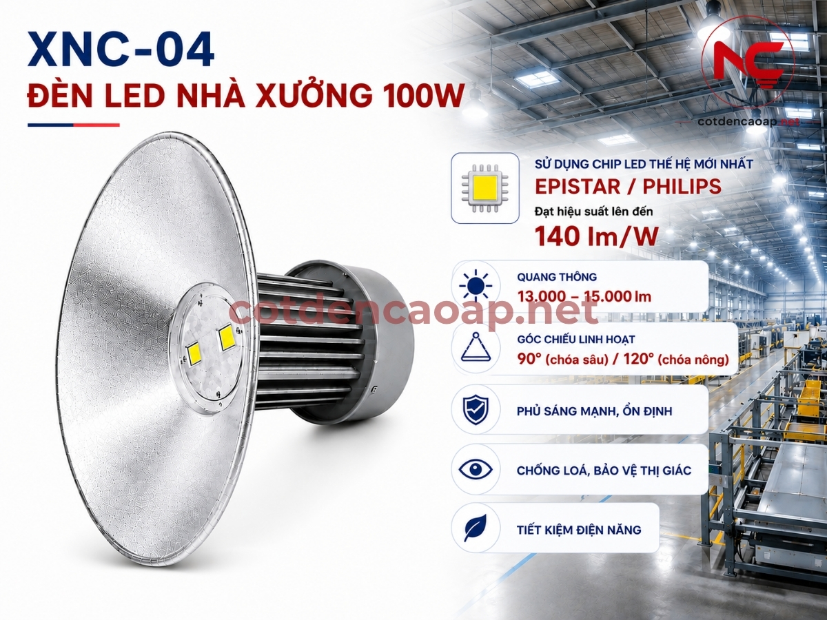 LED Đèn LED nhà xưởng XNC-04