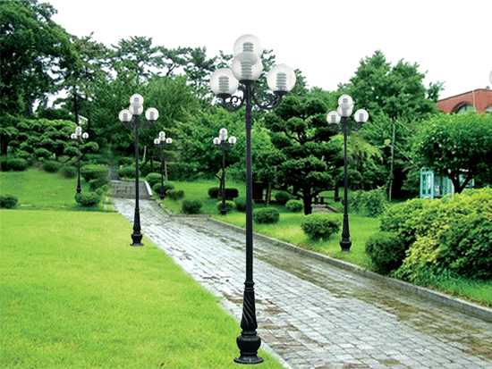 cột đèn công viên