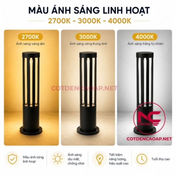 Đèn Nấm Sân Vườn DN01