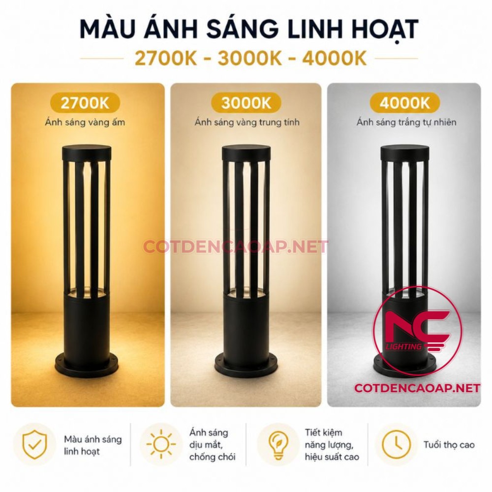 Đèn Nấm Sân Vườn DN01