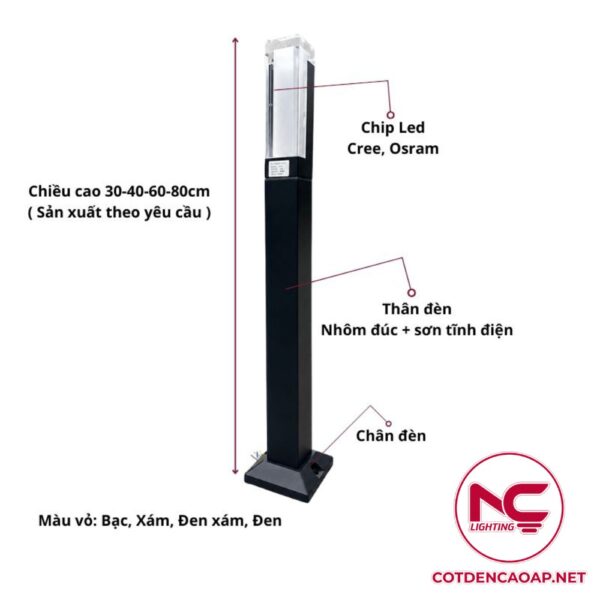 Đèn Nấm Sân Vườn DN09