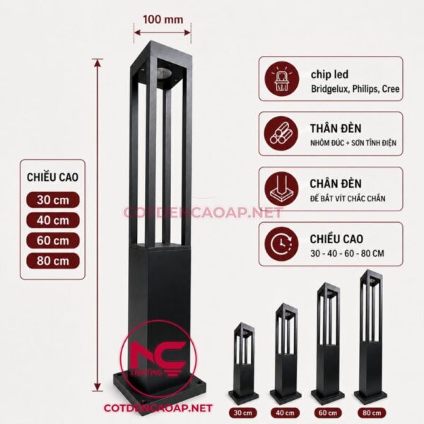 Đèn Nấm Sân Vườn DN10