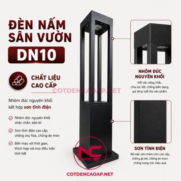 Đèn Nấm Sân Vườn DN10