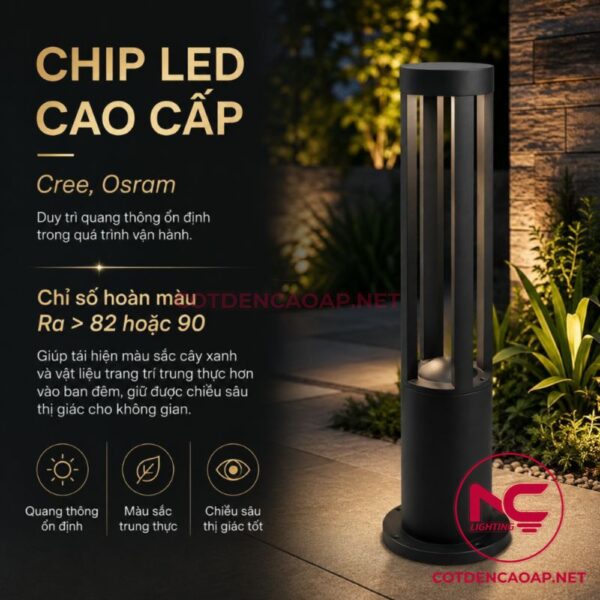 Chip LED đèn nấm sân vườn DN01