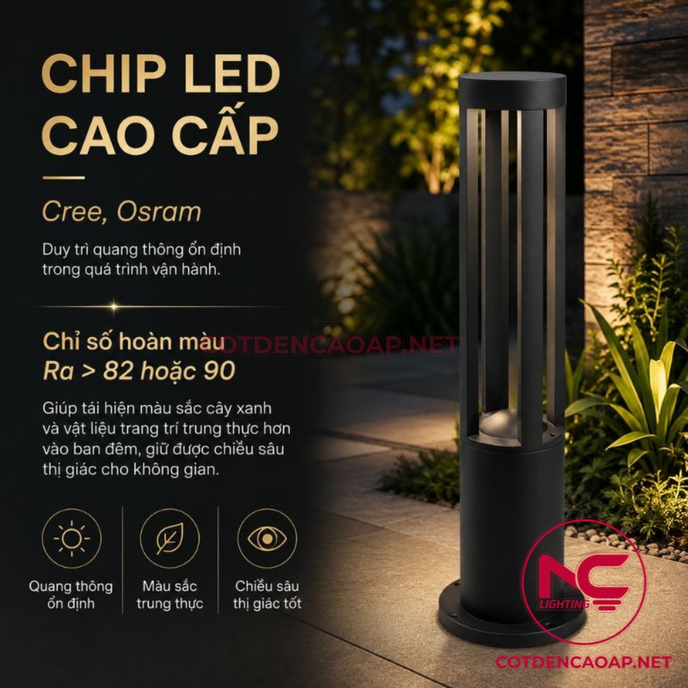 Chip LED đèn nấm sân vườn DN01
