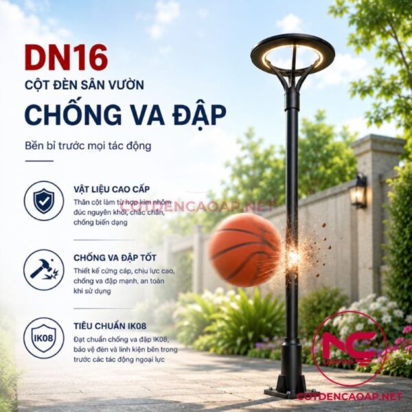 Đèn Nấm Kim Cương DN16