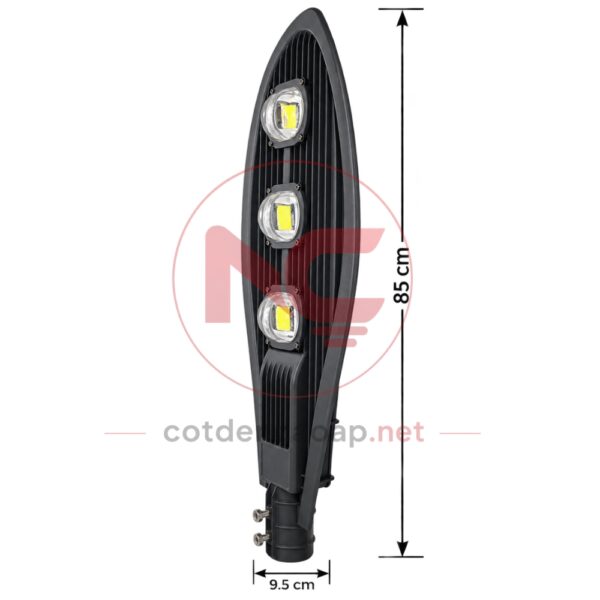 Kích thước đèn đường led LNC-21 150W