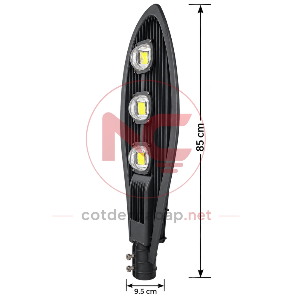 Kích thước đèn đường led LNC-21 150W