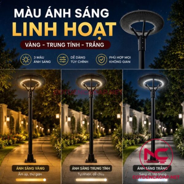 Đèn Nấm Kim Cương DN16