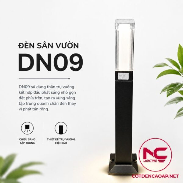 Thiết kế đèn nấm sân vườn DN09