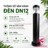 Thông số đèn nấm sân vườn DN12