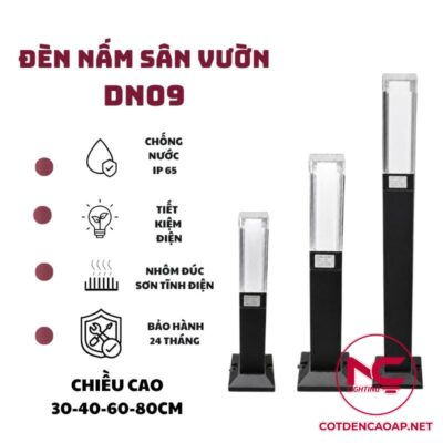 Thông tin đèn nấm sân vườn DN09