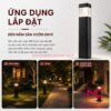 Ứng dụng đèn nấm sân vườn DN19