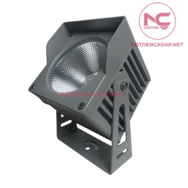 Ảnh bìa đèn rọi cột vuông xám NCRCVX