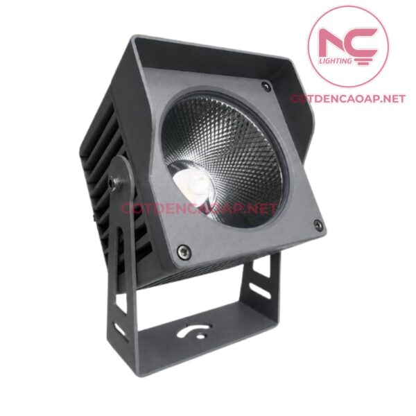 Đèn Rọi Cột Vuông Xám NCRCVX