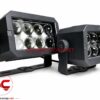 ảnh đôi đèn chiếu điểm vuông xám NCCDTKVX