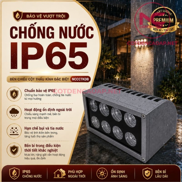 Đèn Chiếu Cột Thấu Kính Đặc Biệt NCCCTKDB