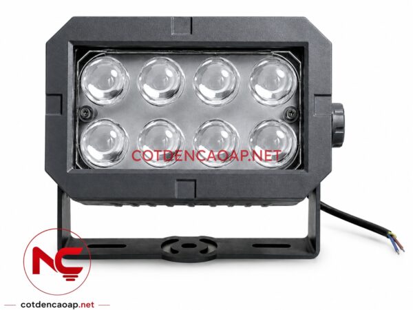 Đèn Chiếu Điểm Thấu Kính Vuông Xám NCCDTKVX