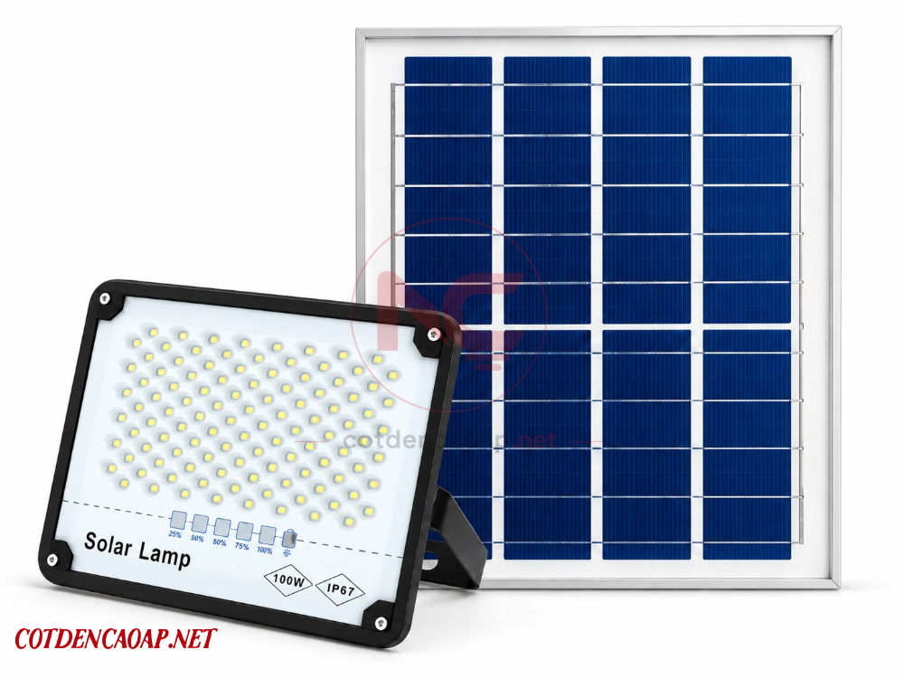 mặt trước đèn pha led nlmt pnc-34