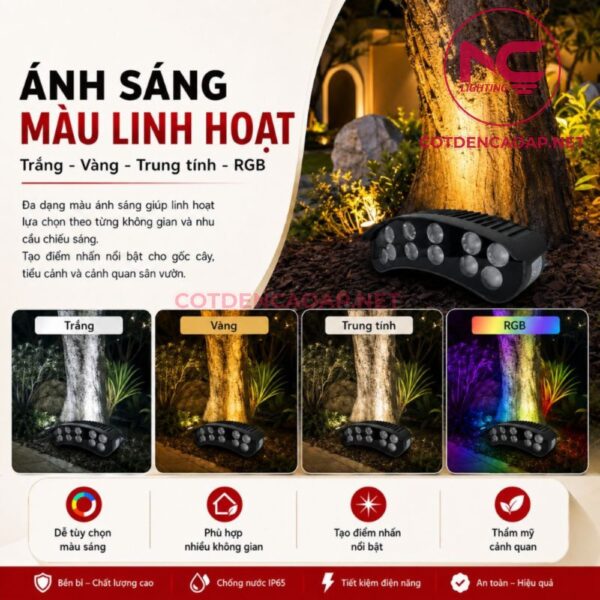 Đèn Ôm Gốc Cây NOGC