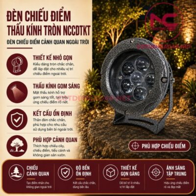 thông tin đèn chiếu cây NCCTKT
