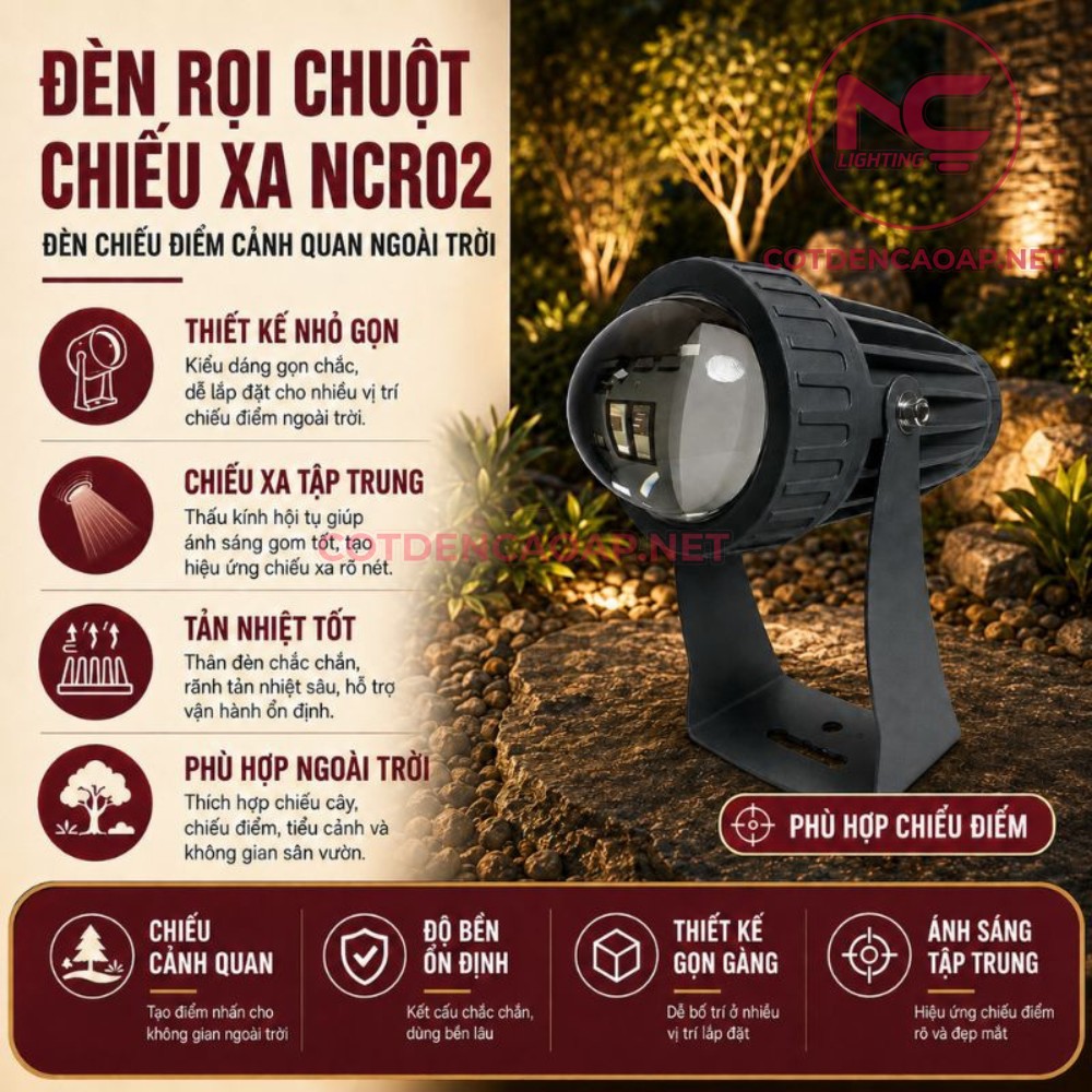 Thông tin đèn rọi chuột NCR 02