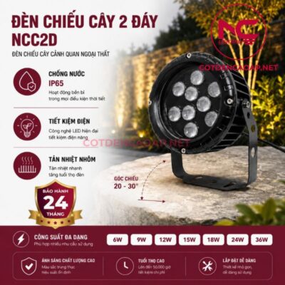 Thông tin đèn chiếu cây NCC2D