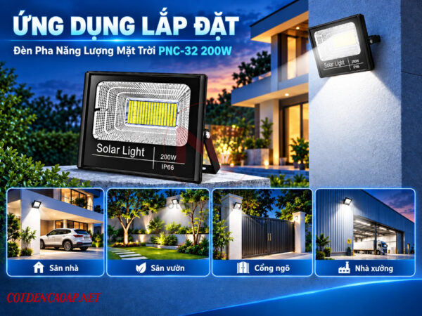 Ứng dụng của đèn pha led NLMT PNC-32