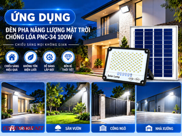 ứng dụng của đèn pha led nlmt pnc-34