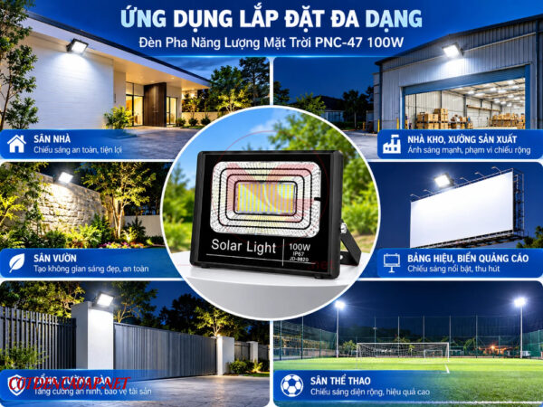 Ứng dụng của đèn pha led ntml pnc-47