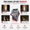 Ứng dụng của đèn rọi cột vuông xám NCRCVX
