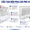 Cấu tạo đèn pha led pnc 54