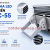 Chất liệu của đèn pha led tàu biển pnc 55