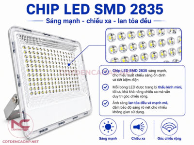 Chip LED đèn pha led pnc 54