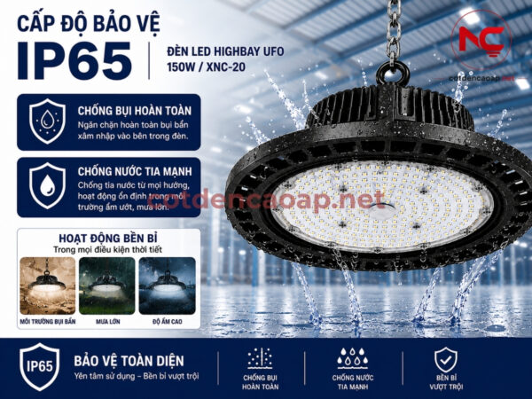 Đèn LED nhà xưởng Highbay UFO XNC-20