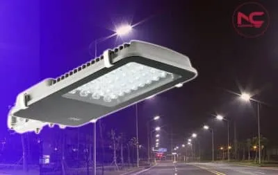 Đèn đường Led hiện đang được sử dụng rộng rãi trong chiếu sáng đường phố.