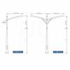 Trụ đèn cao áp mạ kẽm NC07