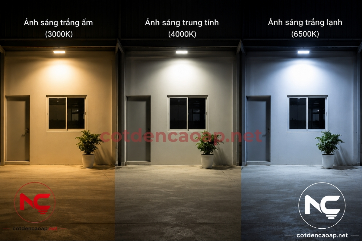 So sánh ánh sáng trắng