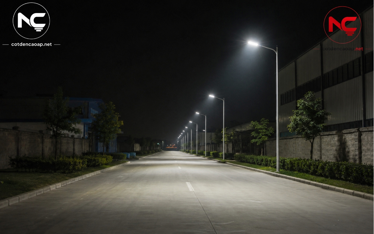 Phân bố ánh sáng đèn đường