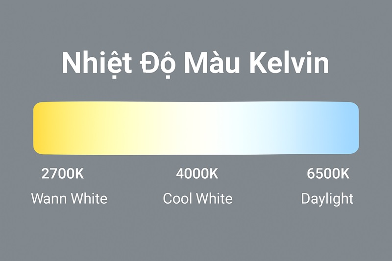 Nhiệt Độ Màu Kelvin
