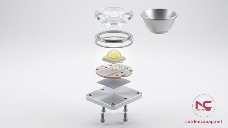 Cấu tạo LED và cụm LED