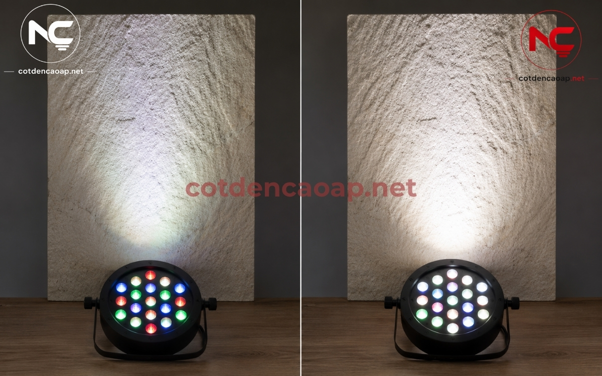 So sánh đèn RGB và RGBW